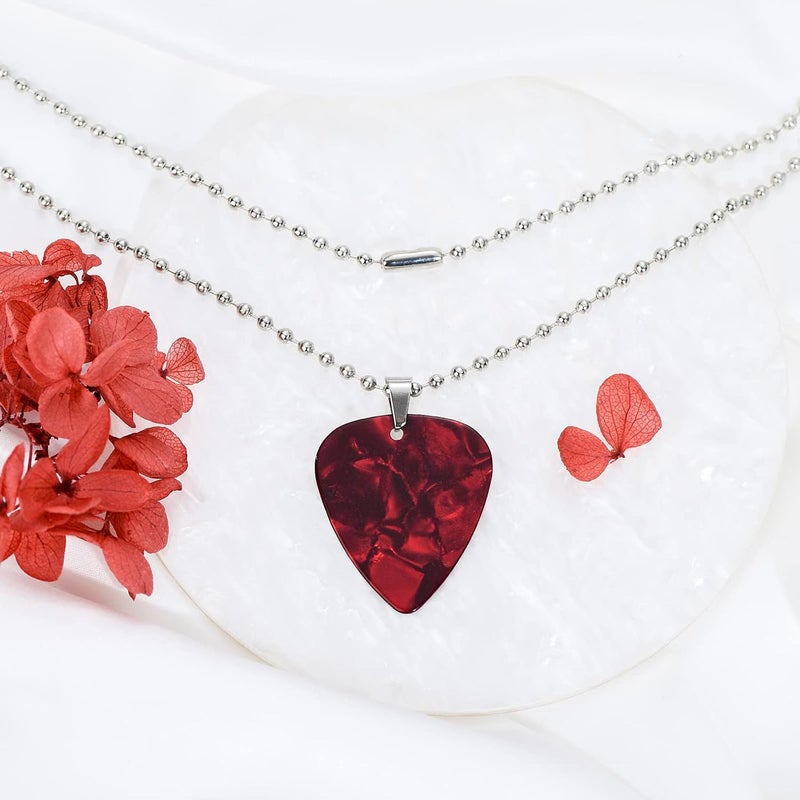 Teemotutu Eddie Necklace Strange Horror Thing Guitar Pick Pendant Necklace Holiday Gift Halloween Costume Cospaly Jewelry - Image 3
